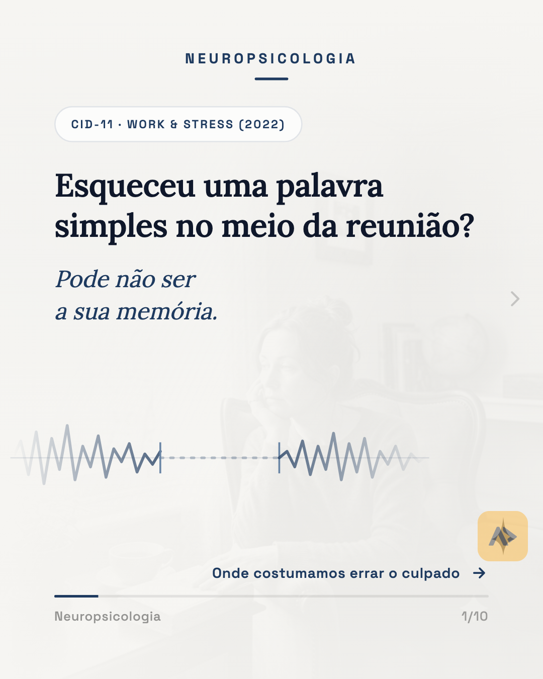 Peça editorial do nicho de saúde mental
