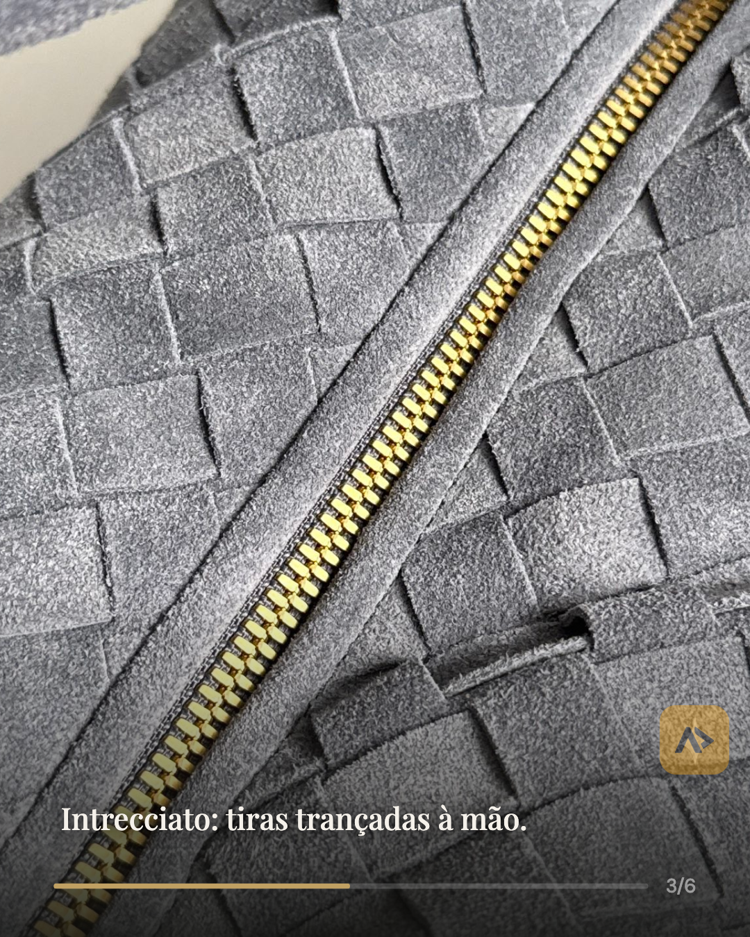 Bottega Veneta Jodie: a assinatura no nó, não no logo. — slide 3